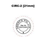 Custom Text Stamp (Circular)