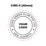 Custom Graphics Stamp (Circular)