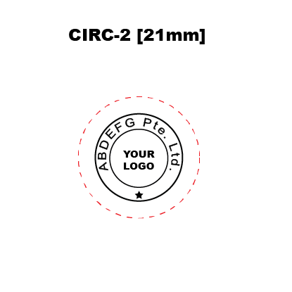 Custom Graphics Stamp (Circular)