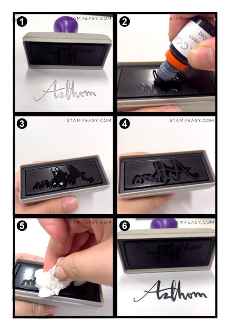 Refill Ink 5ml (Paper) – Stampeasy - Goldlink Technologies Pte Ltd